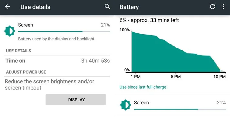 battery stats greenify power saver