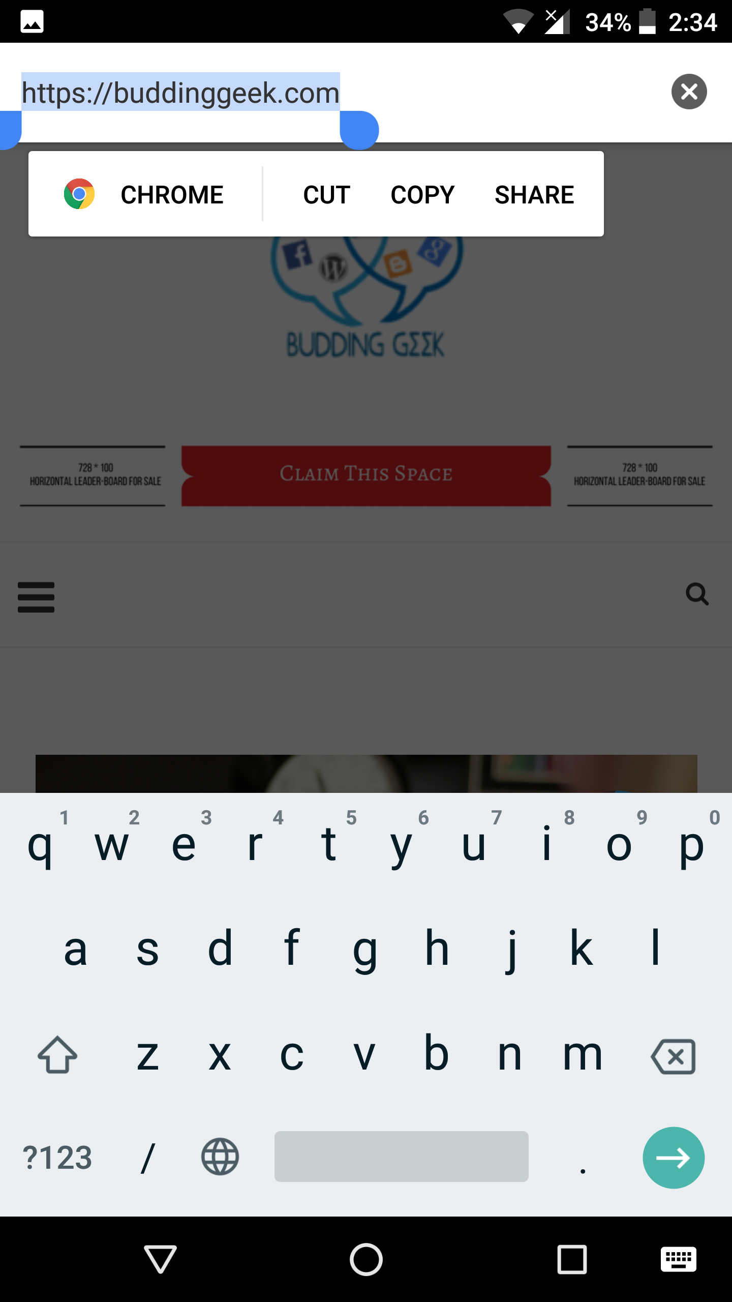 Smart URL Selection in Oreo