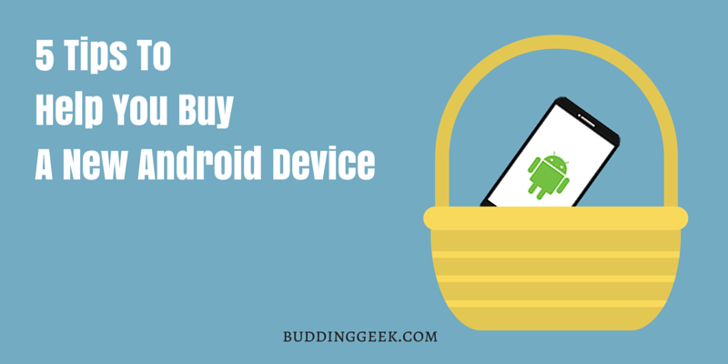 android buying guide - poster