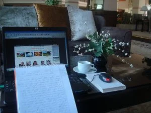 blogging ambiance image