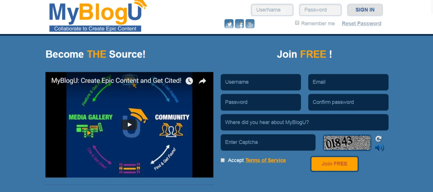 MyBlogU