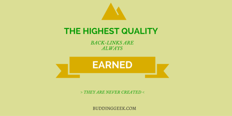 How to Earn Quality Backlinks