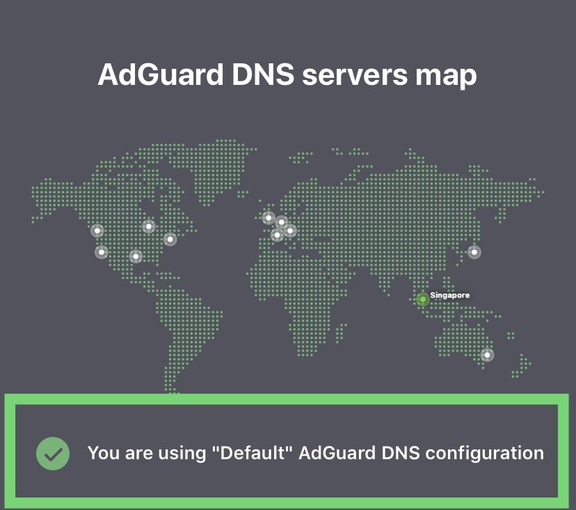 adguard dns check