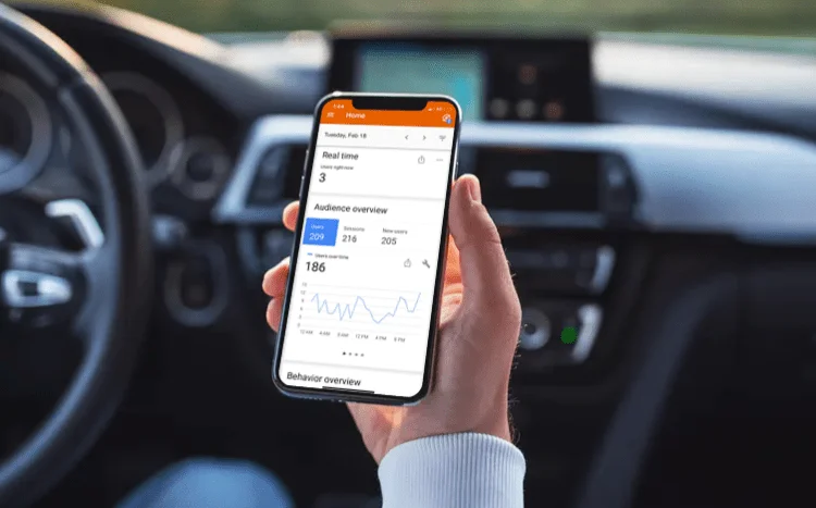 OFFICIAL GOOGLE ANALYTICS APP ON THE IPHONE