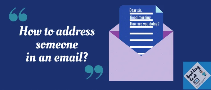 how to address someone in email - featured