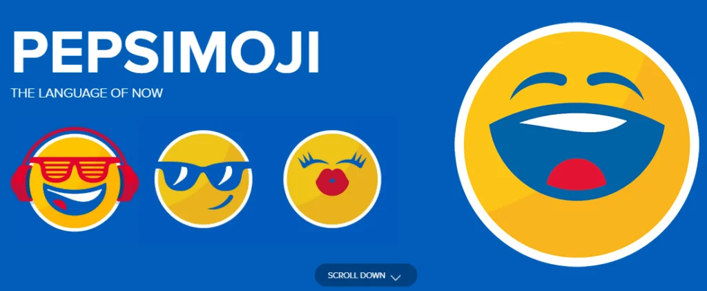 Pepsico brand emojis