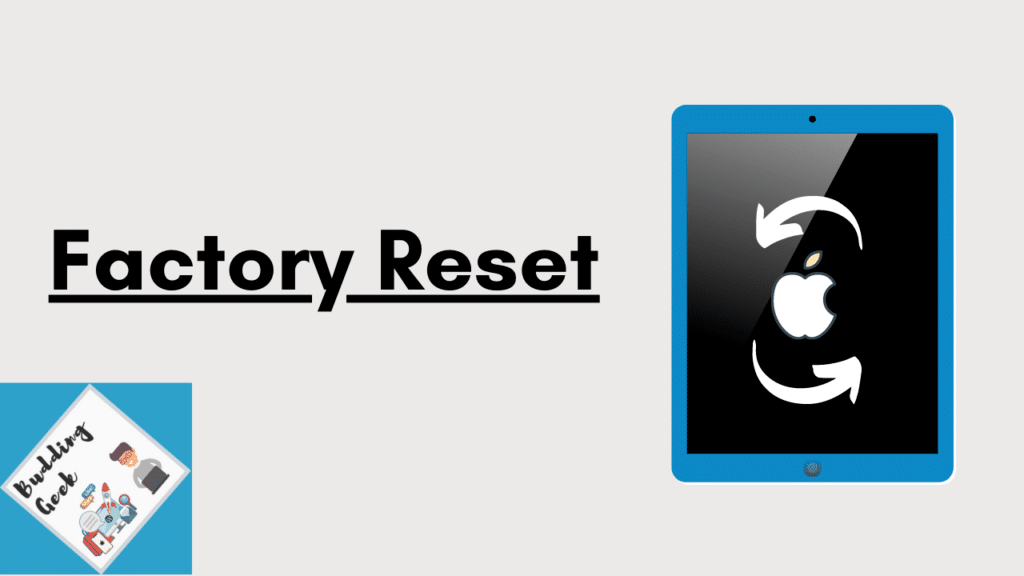 hard reset ipad 2 without itunes