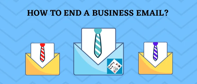 How to end a business email - featured image
