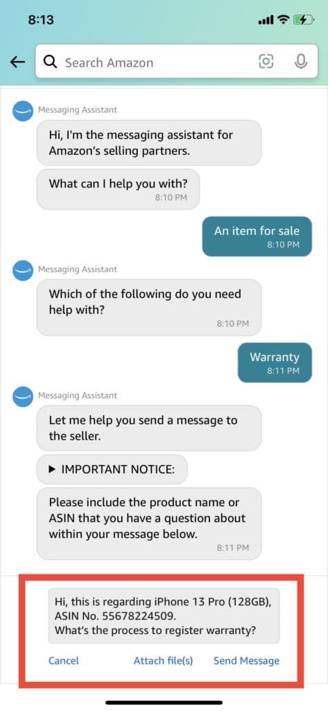 How to contact sellers on Amazon app? Step-by-Step Guide