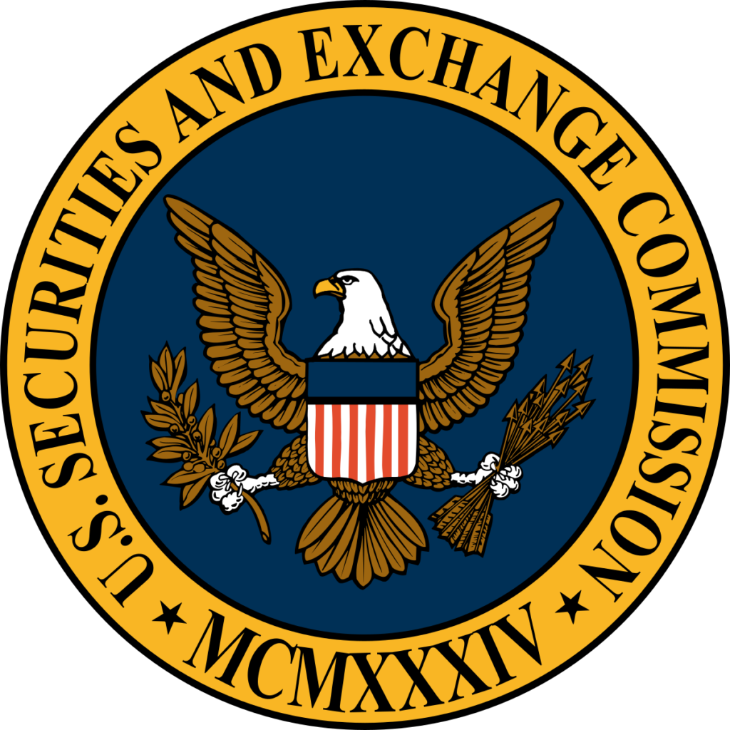 Security and Exchange Commission logo